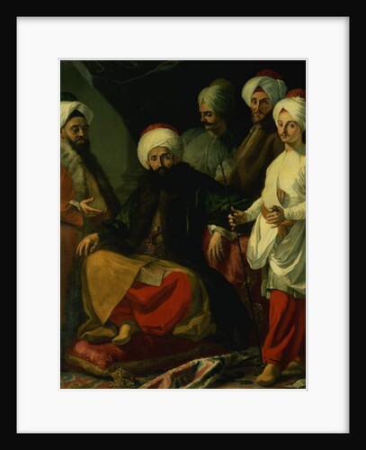 The Turkish Ambassador and his Entourage at the Court of Naples, 1741 by Giuseppe Bonito