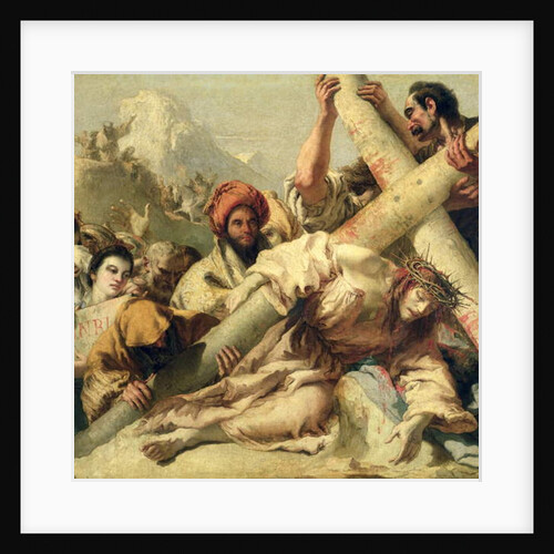 Christ's Fall on the way to Calvary, 1772 by Giandomenico Tiepolo