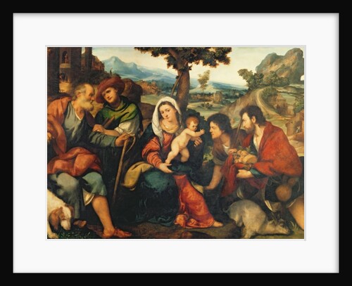 The Adoration of the Shepherds by Jacopo Palma
