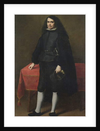 Portrait of a gentleman in a ruff collar, c.1670 by Bartolome Esteban Murillo