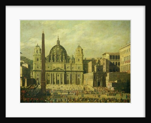 St. Peter's, Rome, 1630 by Viviano Codazzi