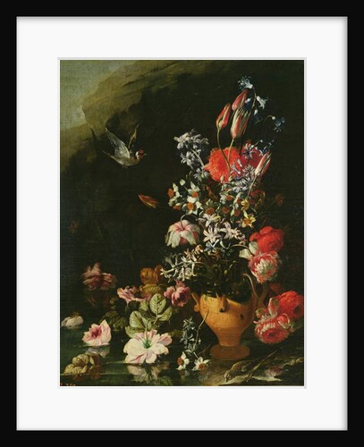 Still Life of Flowers by Paolo Porpora