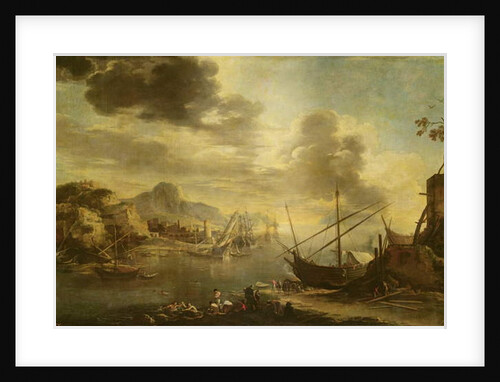 The Gulf of Salerno, c.1640-45 by Salvator Rosa