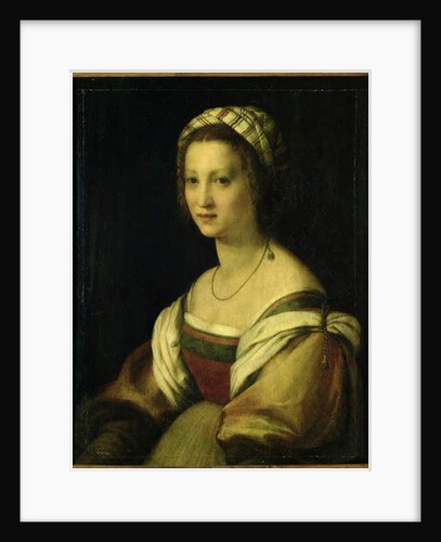 Lucrezia di Baccio del Fede, the Artist's Wife, c.1513/14 by Andrea del Sarto