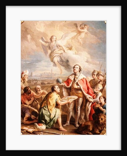 The Surrender of Seville to St. Ferdinand by Charles-Joseph Flipart