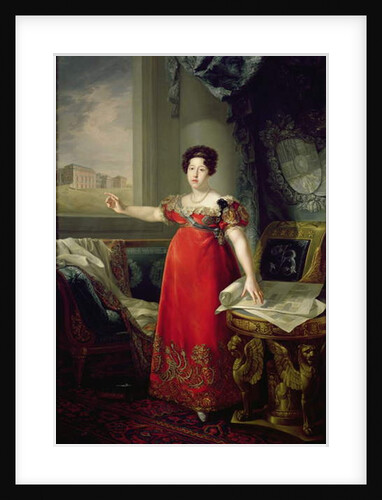 Queen Dona Maria Isabel de Braganza, 1829 by Bernardo Lopez y Piquer