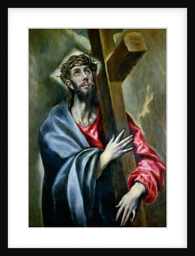 Christ Clasping the Cross, 1600-10 by El Greco