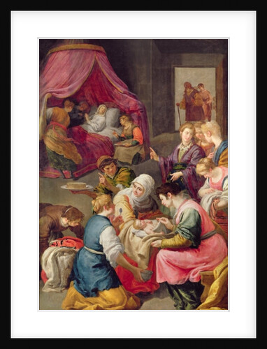 The Birth of the Virgin, 1640 by Jusepe or Jose Leonardo