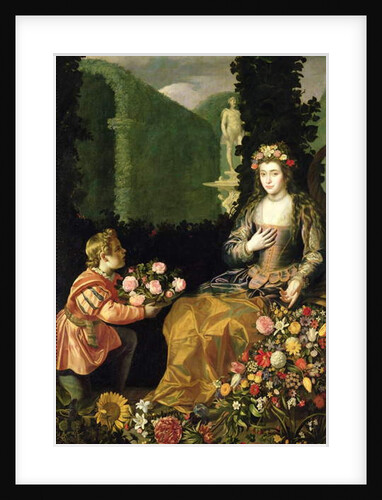 Offering to Flora, 1627 by Juan van der Hamen