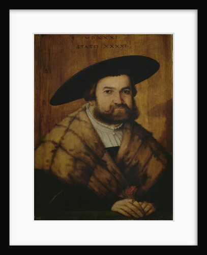 The Goldsmith Jorg Zurer of Augsburg, 1531 by Christoph Amberger