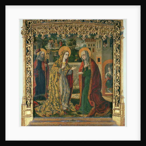 The Visitation by Master of Perea
