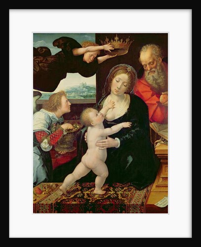 The Holy Family, 1522 by Bernard van Orley