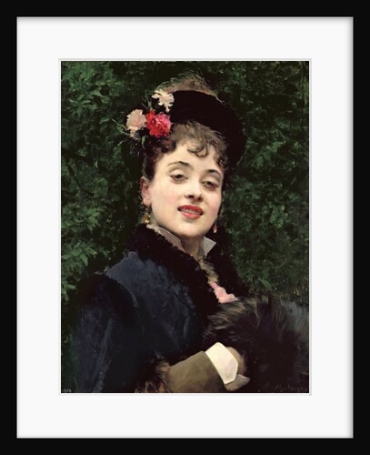 Aline Masson, the Artist's Model by Raimundo de Madrazo y Garreta