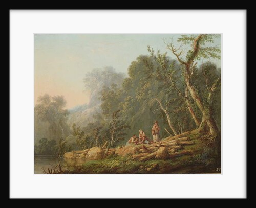 Landscape, 1773 by Jean Baptiste Pillement