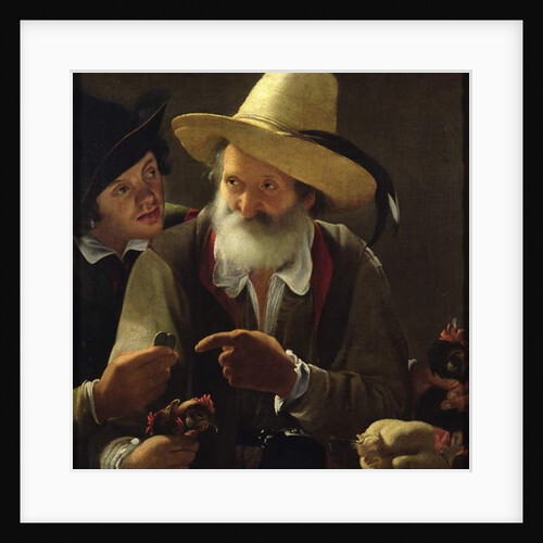 The Bird Seller by Pensionante de Saraceni