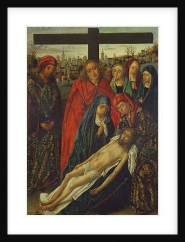 The Entombment of Christ by Master of the Luna Chapel