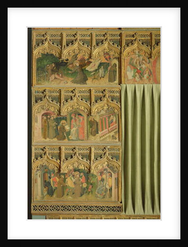 Rerodos of the Life of the Virgin and St. Francis of Assisi by Nicolas Frances