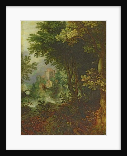 Landscape by Gillis van III Coninxloo