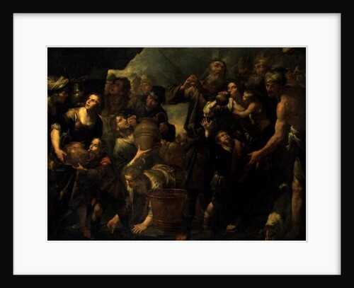 Moses Drawing Water from the Rock by Gioacchino Assereto
