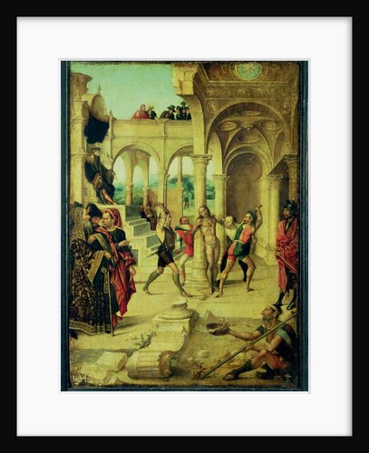 The Flagellation of Christ by Alejo Fernandez