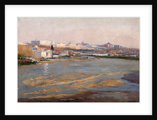 The Banks of the River Manzanares, 1912 by Aureliano de Beruete