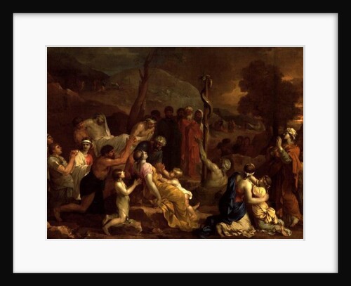 Moses and the Brazen Serpent, c.1653-54 by Sebastien Bourdon