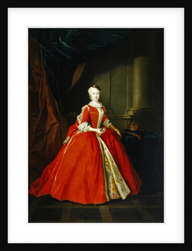 Maria Amalia of Saxony Queen of Spain by Louis de Silvestre