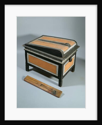 Scribe's chest by New Kingdom Egyptian
