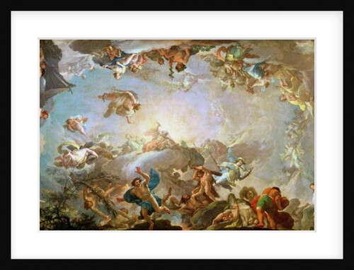 The Fall of the Giants besieging Olympus, 1764 by Francisco Bayeu y Subias