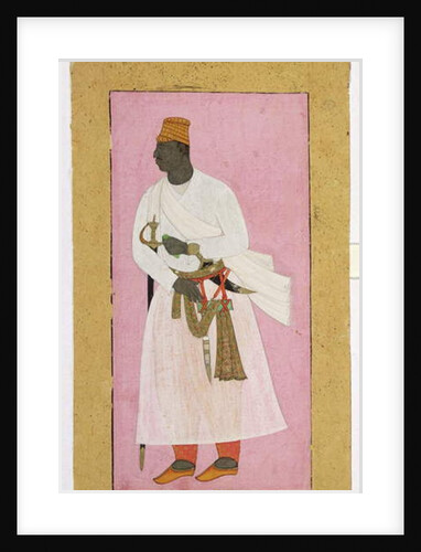 Portrait of Malik Ambar by Deccani School