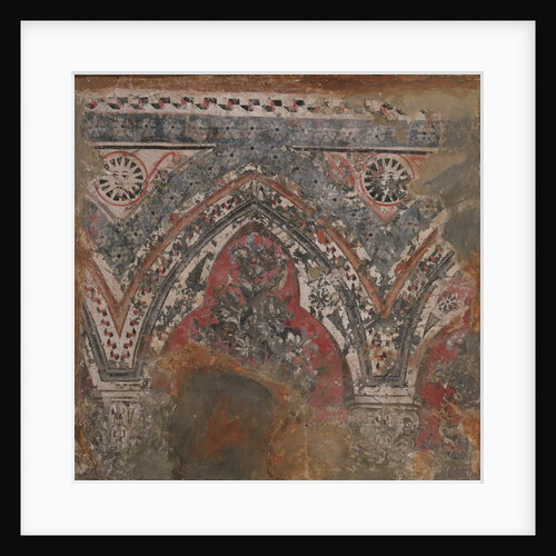 Fragment from a mural by School Italian