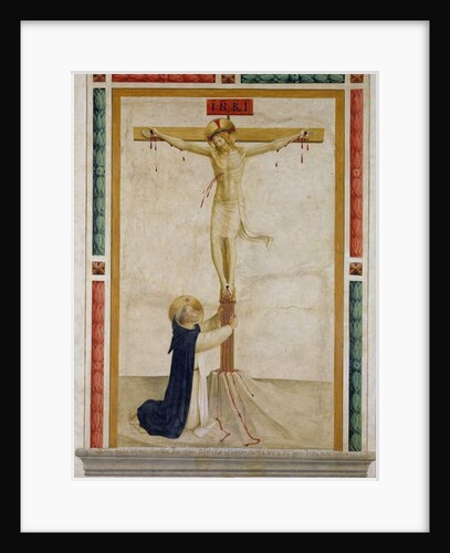 Crucifixion with St. Dominic by Fra (c.1387-1455) Angelico