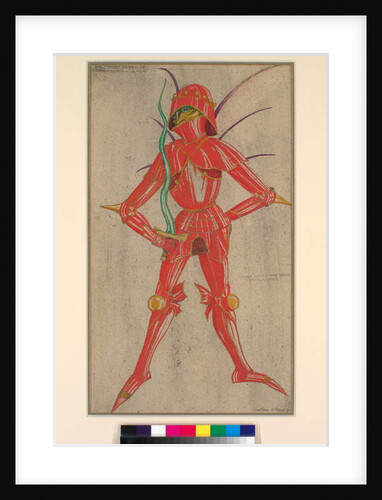 Coreb - a Spirit, Design for a Stage Dress for The Merry Devil of Edmonton, 1921 by Claud Lovat Fraser