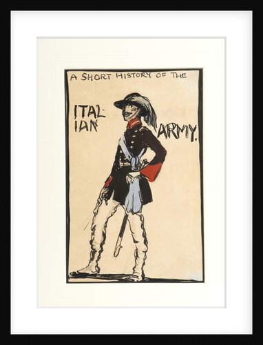 A Short History of the Italian Army, 1917 by Claud Lovat Fraser