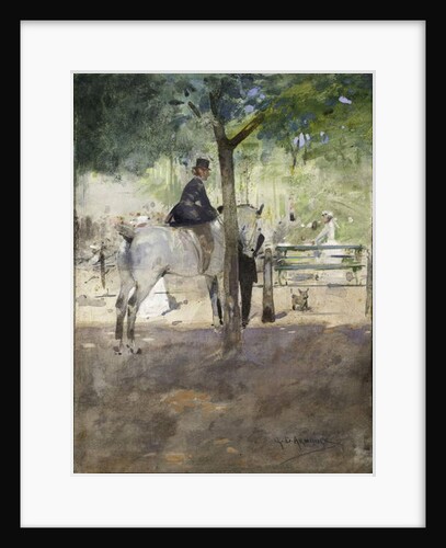 In the Row, c.1890 by George Denholm Armour