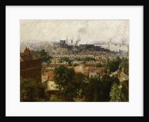 London and the Thames from Greenwich, c.1890 by John Auld