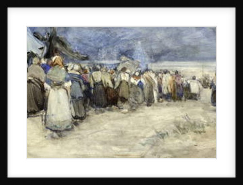 The Beach, Berck-sur-Mer, c.1900 by Patty Townsend Johnson