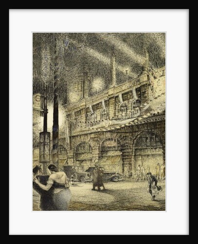 Coronation Evening, London 1937, 1937 by Jack Coburn Witherop