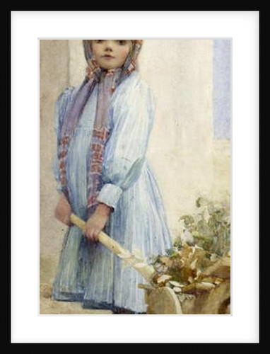 An Italian Peasant Girl, c.1900 by Ada M. Shrimpton
