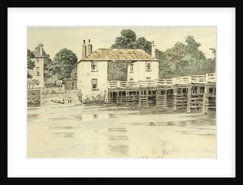 Putney Bridge, c.1890 by Walter Greaves
