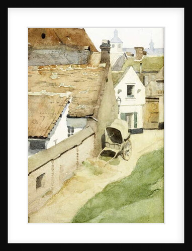 A Village Backstreet, c.1880 by Thomas Cooper Gotch