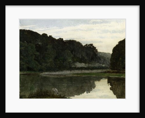 Landscape with Heron, 1868 by William Frederick Yeames