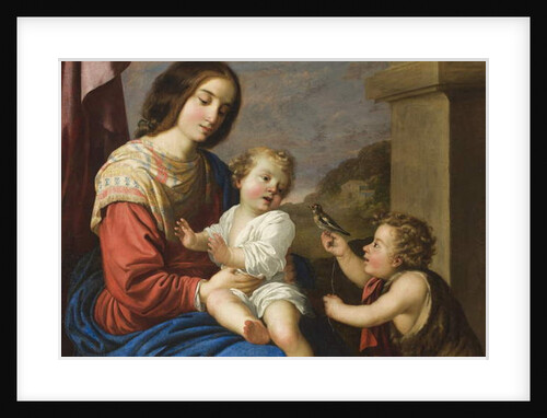 Madonna and Child with the Infant Saint John, 1658 by Francisco de Zurbaran