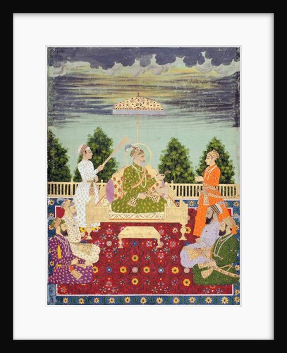 Bahadur Shah with his four sons and a grandson, c.1710 by Indian School