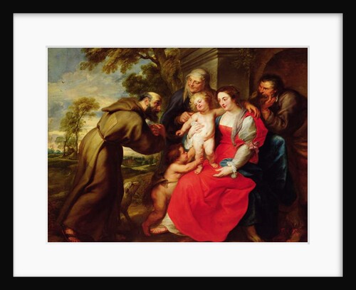 Holy Family with St. Francis, c.1625 by Peter Paul Rubens