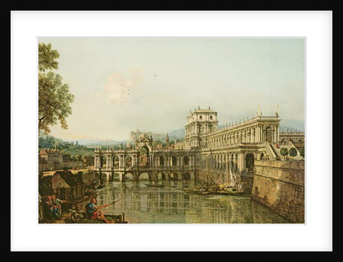 Architectural Capriccio, c.1765 by Bernardo Bellotto