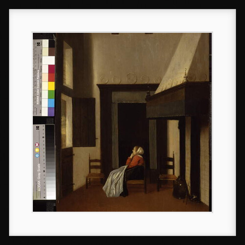 Interior with Seated Woman, c.1660 by Jacobus Vrel or Frel