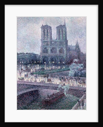 Notre Dame, c.1900 by Maximilien Luce
