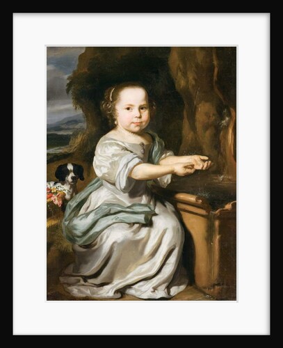 Portrait of a Girl, c.1664 by Nicolaes Maes