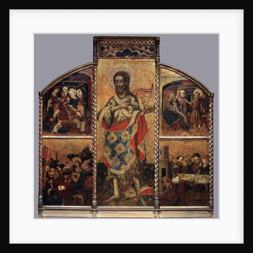 Altarpiece of Saint John the Baptist, c.1440 by Blasco de Granen
